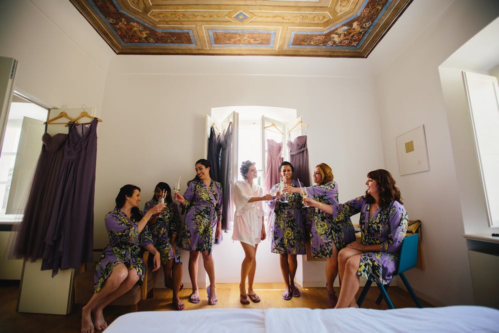 The Bridal party - Weddings in Dubrovnik Villa