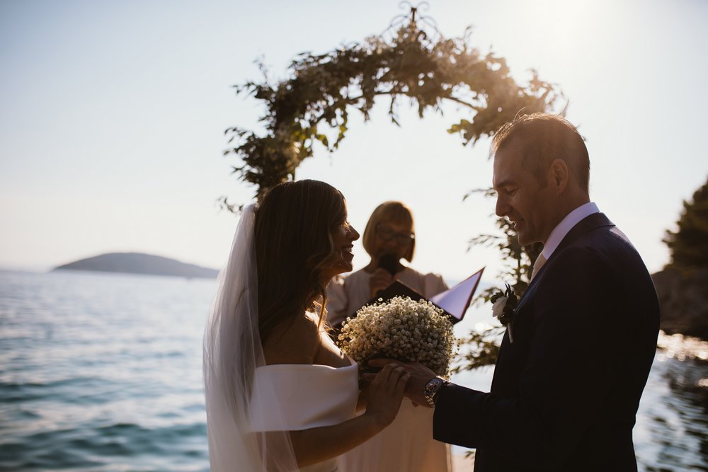 Outdoor wedding in Croatia. Split wedding Venue - Villa Dalmacija