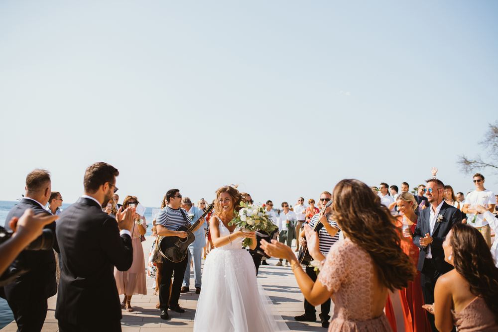Outdoor wedding venues in Croatia