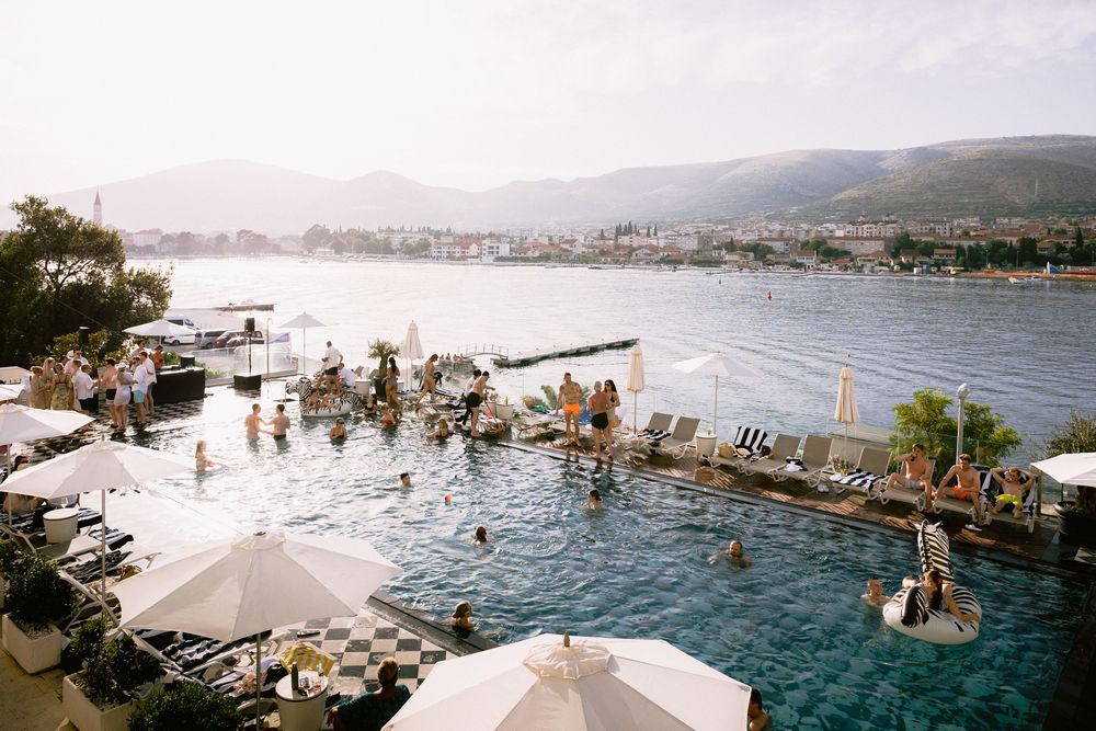 Brown Beach House in Croatia wedding videographer Brown Beach House in Croatia weddings